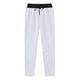 thumbnail image 1 of Pantalones largos de moda para hombre con cordón, cintura elástica, color sólido, pantalones casuales largos de chándal, pantalones para hombre, 1 of 6