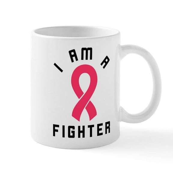CafePress - I Am A Fighter - 11 oz Ceramic Mug - Novelty Coffee Tea Cup