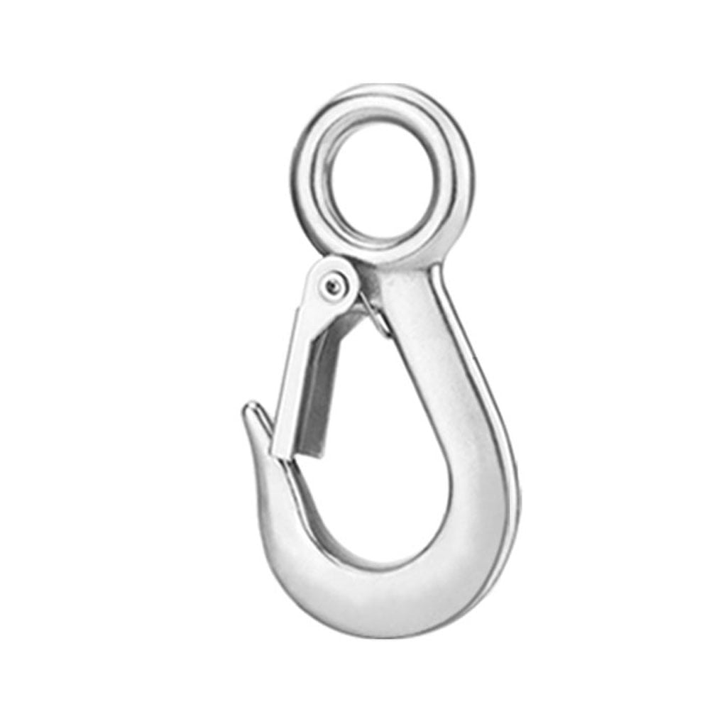 Eye Hoist Sling Hook Detachable 200kg Heavy Duty Cable Snap Hooks