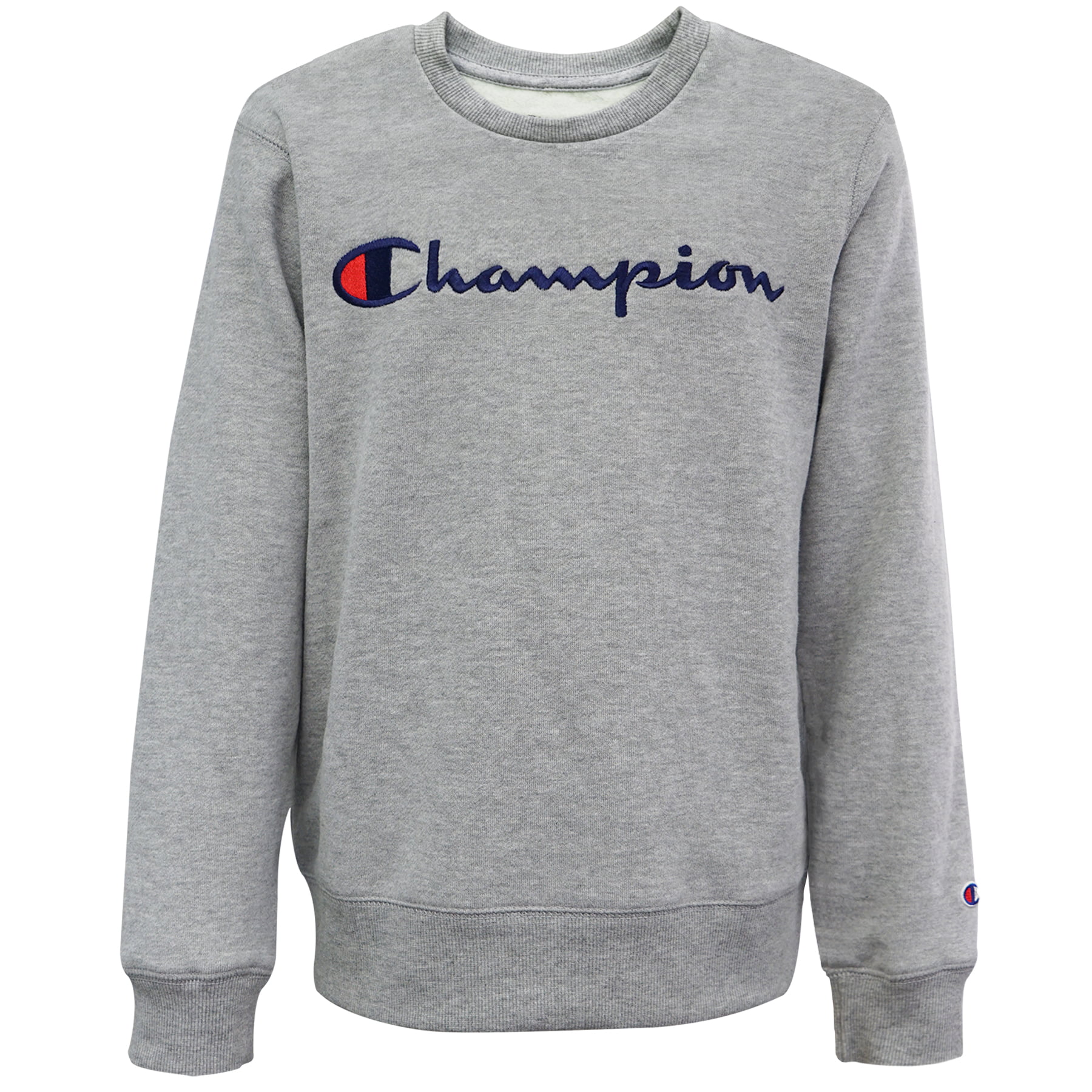 champion fleece crewneck sweatshirt