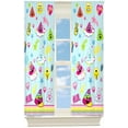thumbnail image 1 of Emoji Panneaux de Rideaux Raining Emoji's pour Fenêtre d'Enfants - 2 Panneaux 42 x 63 Pouces, 1 of 1