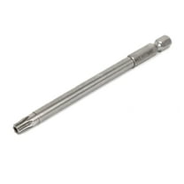 Unique Bargains 1/4" Hex Shank 100mm Long T30 Magnetic Torx Security Screwdriver Bit