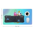 thumbnail image 2 of Adventure Time Jake The Dog Gaming Mouse Mat Large Mouse Mat Extended Mouse Pad Desk Mat Non-Slip Rubber Mice Pads Stitched Edges for Computer, Office, Keyboard And Laptop, 2 of 8