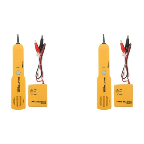 2 Pack Toner Wire Tracer Telephone Cable Tester Line Battery for Electrical