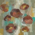 thumbnail image 3 of Vassileva, Silvia 15x15 Black Modern Framed Museum Art Print Titled - Marsala Blooms II, 3 of 5