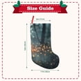 thumbnail image 3 of Lsque Magical Butterfly In Forest Pattern 18 Inch Christmas Stockings, Festive Holiday Stocking for Christmas Decorations Holiday Decor, 3 of 7