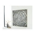 thumbnail image 2 of Signature Design by Ashley Adda Swirl Silver/Gray Framed Wall Art, 2 of 3