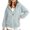Gray, variant on happyYEE Kids Full Zip up Hoodie, Fleece Hooded Sweatshirt Jacket with Pockets, Oversized Long Sleeve Zipper Hooded Outerwear for Boys Girls,11-12 Years