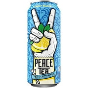 4 PACK Peace Tea Caddy Shack Black Tea Lemonade Drink 23 fl oz