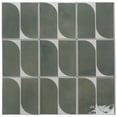 thumbnail image 5 of Cadence 8x8 Sage Green Gray Porcelain Square Motif Wall and Floor Tile (12.49 sq ft/case) - 29 Pack, 5 of 5