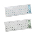 thumbnail image 5 of Replacement Russian Letters Layout Keyboard Sticker Decal for PC Laptop Computer, 5 of 7