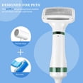 thumbnail image 2 of MasteelfCA Sèche-Cheveux pour Chat et Chien 2 en 1 Brosse à Cheveux avec Températures Réglables Prise US, 2 of 8