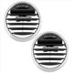 thumbnail image 1 of Left+Right Dash AC Air Vent Grill 1648301954 1648302154 black, 1 of 5