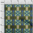 thumbnail image 2 of oneOone Cotton Flex Green Fabric Abstract Craft Projects Decor Fabric Printed By The Yard 40 Inch Wide, 2 of 4