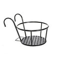 thumbnail image 2 of Portable Iron Flowerpot - Easy To Move And Clean For Table, Window Sill, Balcony, Garden, Durable Metal Bucket, 2 of 6