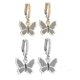 thumbnail image 1 of 2 pares de pendientes con forma de mariposa y temperamento de metal con colgante de sombra -8444130767532, 1 of 2