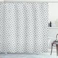thumbnail image 1 of Ambesonne Muted Colors Shower Curtain, Geometric Grid Squares, 69"Wx75"L, Pale Grey Slate Blue, 1 of 2