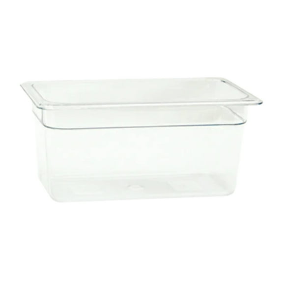 Excellante Third size 6 inch deep polycarbonate food pan, NSF certified, comes in each