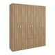 thumbnail image 2 of Ropero Closet 6 puertas y 2 cajones Color Madera RTA, 2 of 4