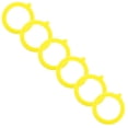 thumbnail image 3 of 10 Pack Silicone Replacement Gasket, Airtight Rubber Seals Rings for Mason Jar Lids, Leak-Proof Canning Silicone Fitting Seals for Glass Clip Top Jars, Yellow, 3 of 10