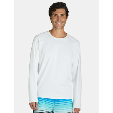 George Men's & Big Men's Sun Shirt with Long Sleeves, UPF 50+, Sizes S-3XL