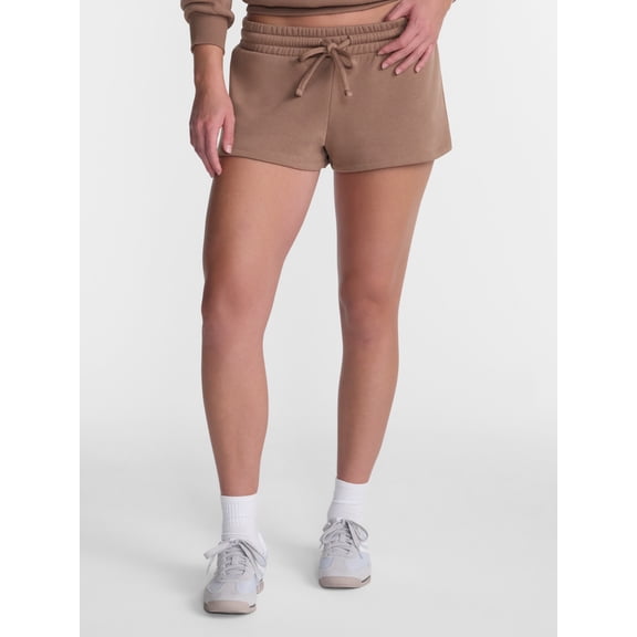 No Boundaries Soft Sleepwear Shorts, 2.5'' Inseam, Women’s and Women’s Plus XXS-3X