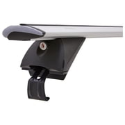Elevate Outdoor 55 Aluminum Cross Bars with 200 lb. Capacity and Lockable Design