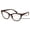 Red Cedar, variant on V.W.E. Progressive Multifocus Cat-eye Reading Glasses – Tri-Focal Clear Reader - Wood Grain Printed 7028 +1.25