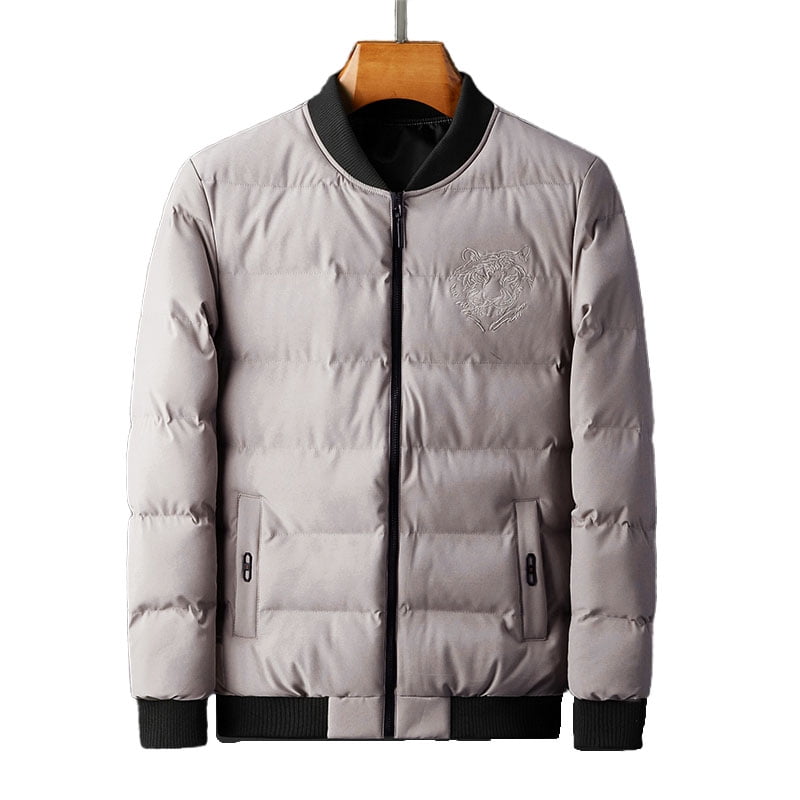 Thicken Cotton Jacket Winter Baseball, Is A 100 Polyester Coat Warm