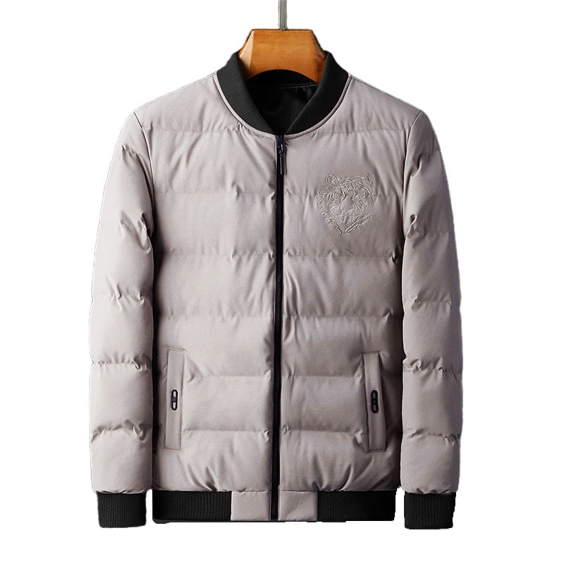 Thicken Cotton Jacket Winter Baseball Collar Warm Coat Sweatshirt Outwear Clothing Heating With Embroidery Design Canada Thicken Cotton Jacket Winter Baseball, Is A 100 Polyester Coat Warm