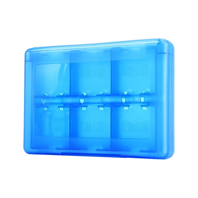 28 en 1 Casos Tarjetas Juego para La Caja Almacenamiento Cartuchos 3DS () White