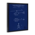 thumbnail image 3 of Stupell Industries Traditional Detailed Helicopter Blueprint Black Floating Frame Canvas Art, 17 x 21, by Karl Hronek, 3 of 8