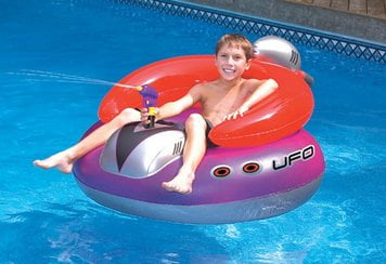 Sealive Float Inflatable Swimming Float Tube Raft for Adults and Kids Giant Pool Float Swim Ring Summer Water Fun Pool Toys for Family Beach Time