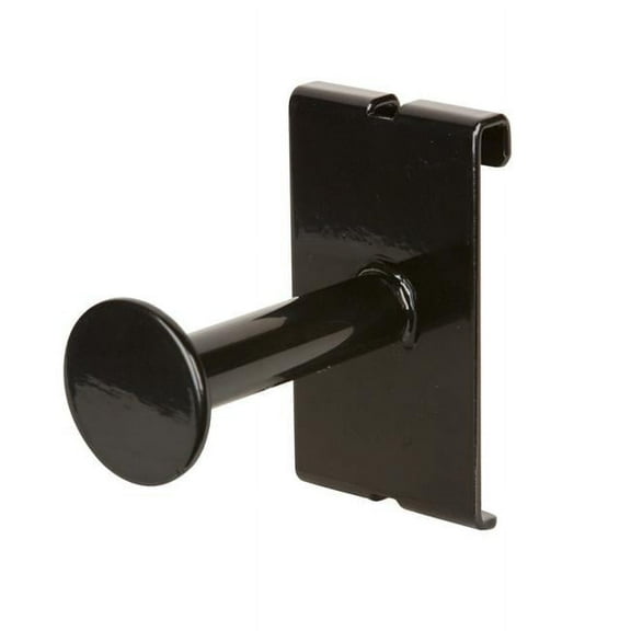 Econoco 3" Black Faceout with Disk End, grid panel accessory - Pack of 24