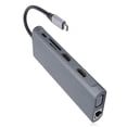 thumbnail image 1 of Adaptador de estación de acoplamiento Bling Bling para computadora portátil 12 en 1 USB 3.0 HDMI VGA PD, 1 of 12