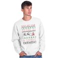 thumbnail image 5 of Ugly Christmas Tinsel in a Tangle Sweatshirt for Men or Women Brisco Brands M, 5 of 6