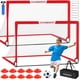 thumbnail image 1 of Portería de fútbol VAVOSPORT para 2 niños, 6 x 4 pies con pelota, conos, bolsa y bomba, 1 of 6