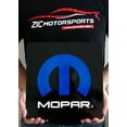 thumbnail image 2 of MOPAR Omega Metal Sign - Black/Blue, 2 of 6