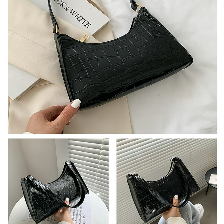 Joefnel Elegance Redefined Vintage Inspired Shoulder Bag Retro Classic Purse Clutch Tote Handbag with Secure Zipper Closure Timeless Style for