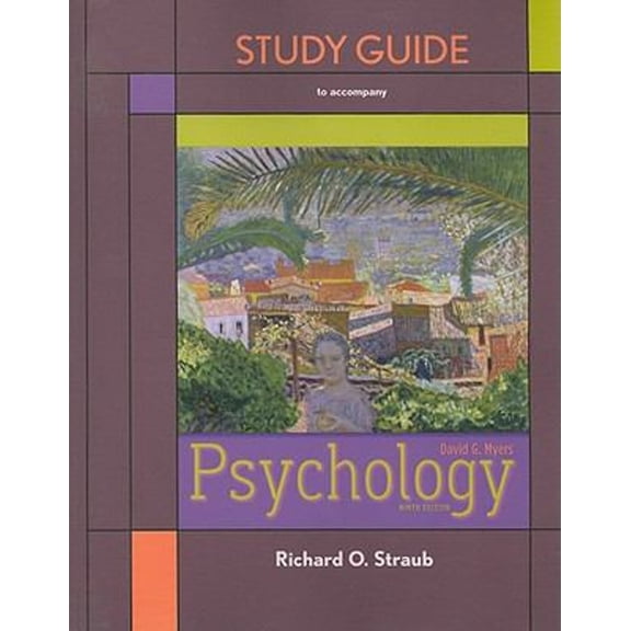Pre-Owned Study Guide for Psychology (Paperback) 1429225343 9781429225342