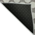 thumbnail image 4 of HomeRoots 595281 9 x 12 ft. Taupe & Gray Polka Dot Washable Indoor & Outdoor Rectangle Area Rug, 4 of 5