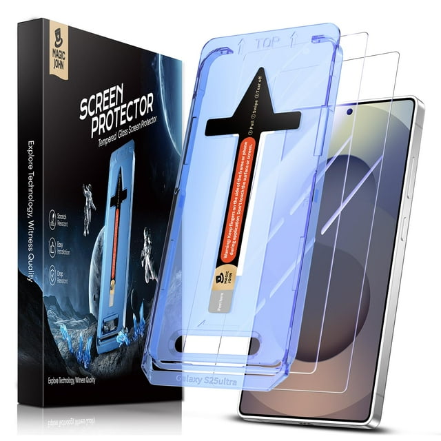 Protector de pantalla MAGIC JOHN de cristal templado para Samsung S25 Ultra