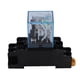 thumbnail image 4 of Shexton Relé MY2NJ, relé MY2NJ 2 Juegos de relé de Potencia de Bobina pequeña de Contacto de Salida de conversión con Base(AC220V), 4 of 9