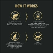 Purina Pro Plan LiveClear Dry Kitten Food Allergen Reducing Chicken and Rice Formula, 3.2 lb Bag