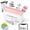 Pink, variant on Shipping Label Printer - 241BT Thermal Label Printers for Small Business, 4X6 Thermal Printer for Shipping Packages, Compatible with , Windows, USPS, , Black
