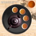 thumbnail image 2 of AMONIDA Serving Tray, 33cm Diameter Food Tray, Drinks For Carrying Snacks Food, 2 of 8