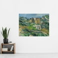 thumbnail image 2 of Paul Cezanne Houses In Provence Extra Large Art Print Wall Mural Poster Premium XL, 2 of 3