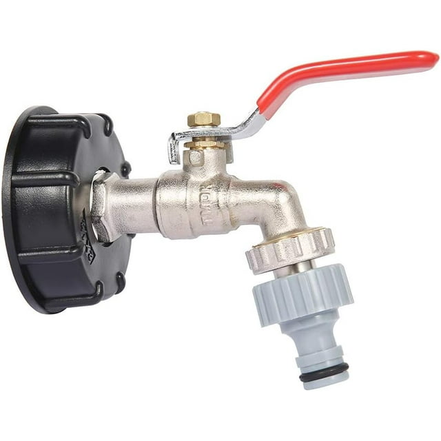 IBC-tankadapterS60X6Ersättningsventilkoppling1/2"slang