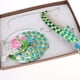 thumbnail image 3 of Espejo Plegable Brillante CUTICAT para Accesorios de Tocador de Maquillaje para Mujeres Verde Espejo retrovisor de maquillaje, 3 of 8