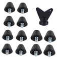 thumbnail image 4 of guohui Football Boot Spike 13mm 16mm M5 Nylon Replacement Accessories Rugby Shoes Spike Style B, 4 of 8